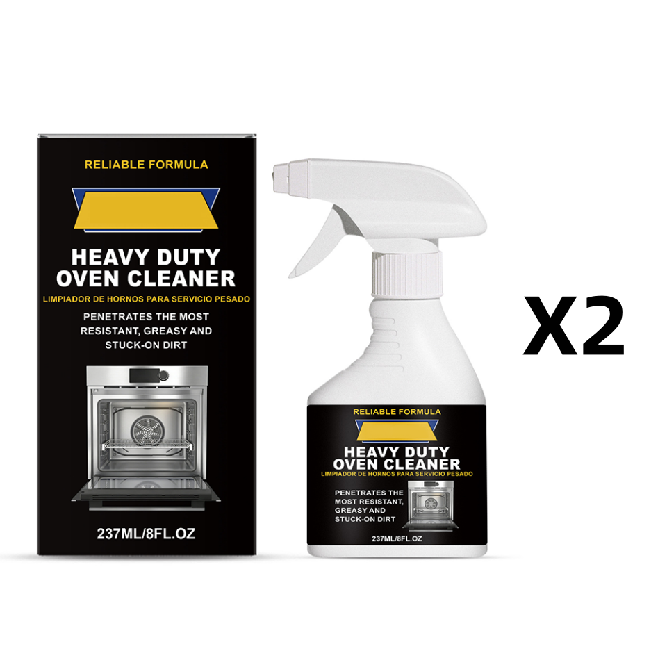 🥳2026 HOT SALE🥳💞50K+ SOLD!🔥🧽 48% OFF! Heavy Duty Oven Cleaner Spray – Dissolves baked‑on grease fast. No scrubbing – just spray, wait & wipe clean! 🍗✨