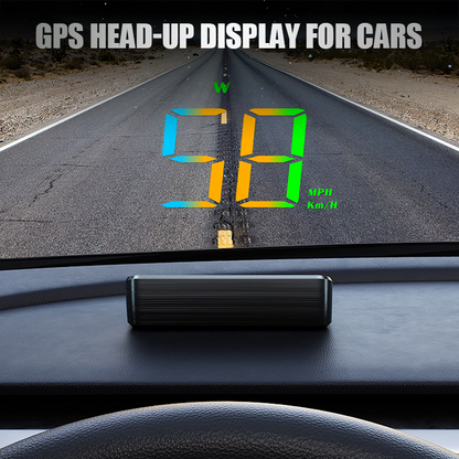 Car Head-Up Display with GPS