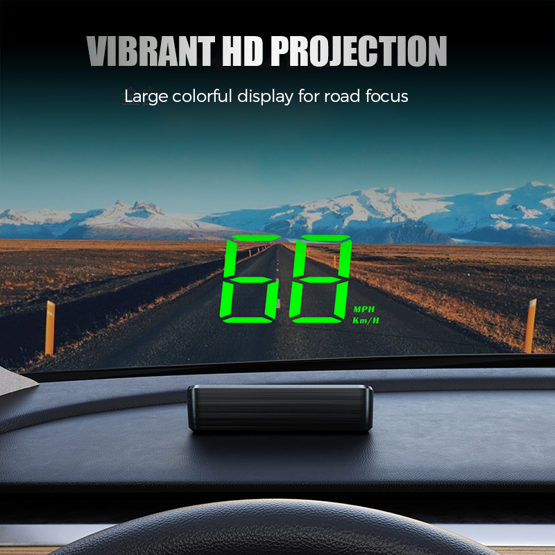 Car Head-Up Display with GPS