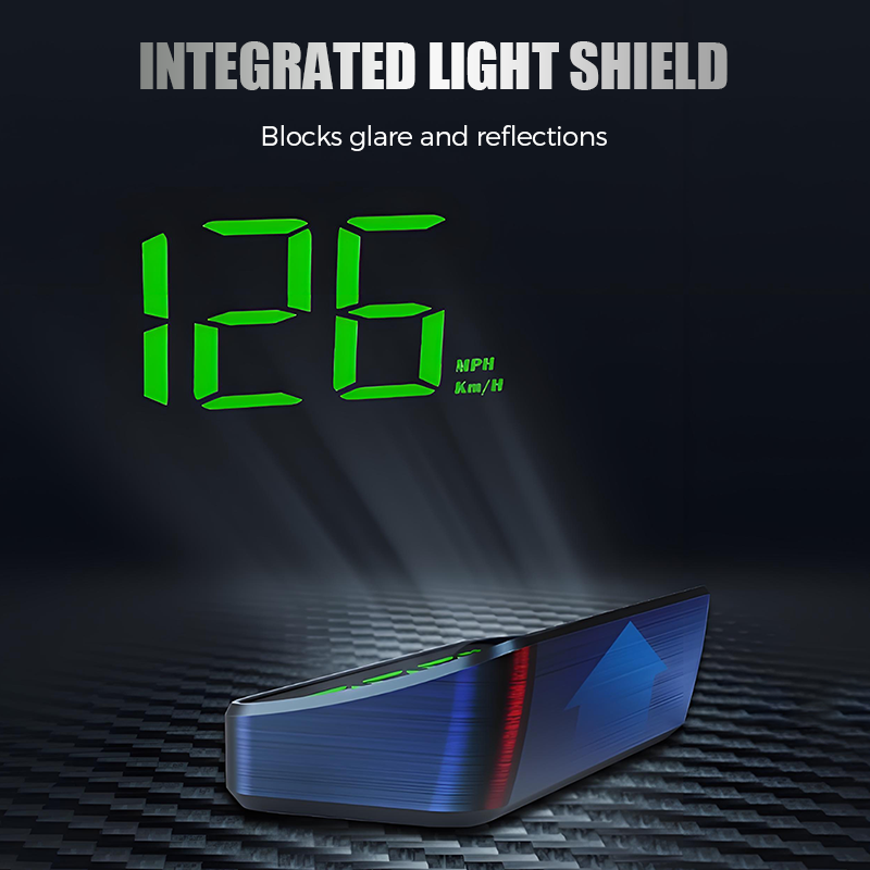 Car Head-Up Display with GPS