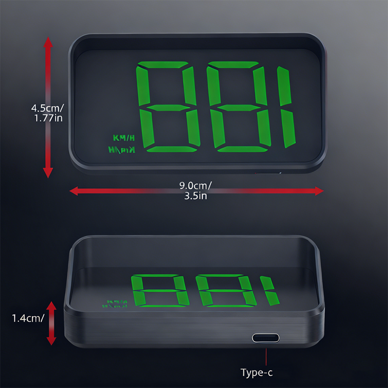 Car Head-Up Display with GPS