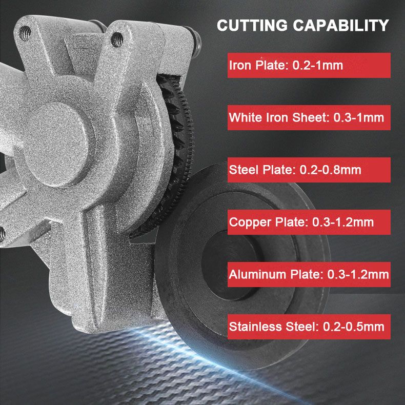 ⚡ 50% OFF NOW! ✨ Electric Drill Sheet Metal Cutter - 3-in-1 Tool for Steel, Aluminum & Copper with Laser-Guided Precision 🔧💥