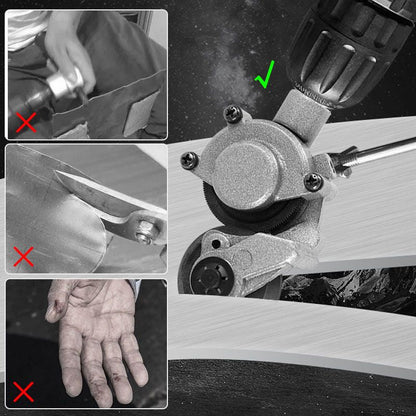 ⚡ 50% OFF NOW! ✨ Electric Drill Sheet Metal Cutter - 3-in-1 Tool for Steel, Aluminum & Copper with Laser-Guided Precision 🔧💥