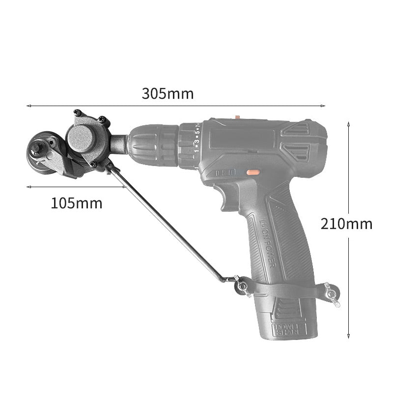 ⚡ 50% OFF NOW! ✨ Electric Drill Sheet Metal Cutter - 3-in-1 Tool for Steel, Aluminum & Copper with Laser-Guided Precision 🔧💥