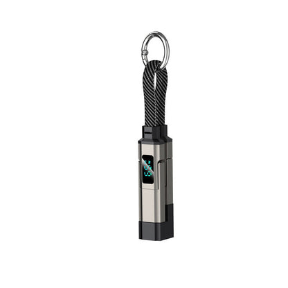 📢📢50% OFF !! ⏰4-in-1 Digital Display Keychain Charging Cable🔋📱