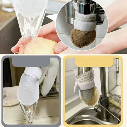 ⏰56%OFF⚡50K+ SOLD!💥Anti-Splash Kitchen Faucet Cotton Filter for Sediment & Rust Removal