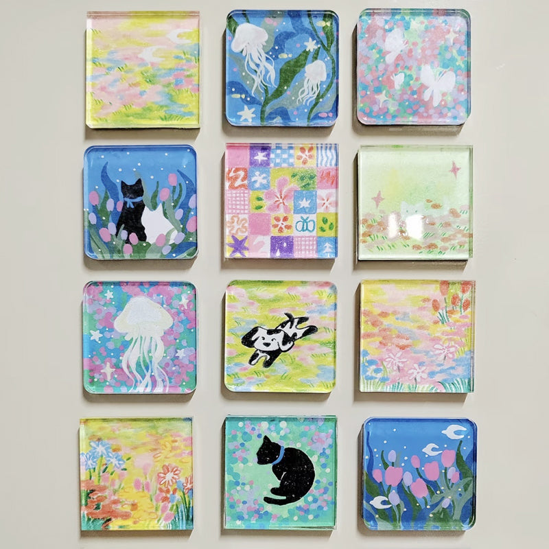 ⏳🔥LIMITED-TIME 50% OFF! ⏰🎨🧲 DIY Fridge Magnet Creative Kit – Decorate your refrigerator with unique handmade magnets ✨🖼️