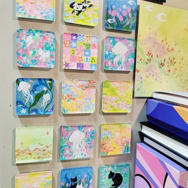 ⏳🔥LIMITED-TIME 50% OFF! ⏰🎨🧲 DIY Fridge Magnet Creative Kit – Decorate your refrigerator with unique handmade magnets ✨🖼️
