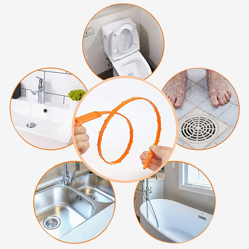 🌟 49% OFF NOW! 🛠️ 20.5-inch Drain Snake – Flexible, durable & easy to use – Clears clogs in sinks, tubs & pipes fast 💧