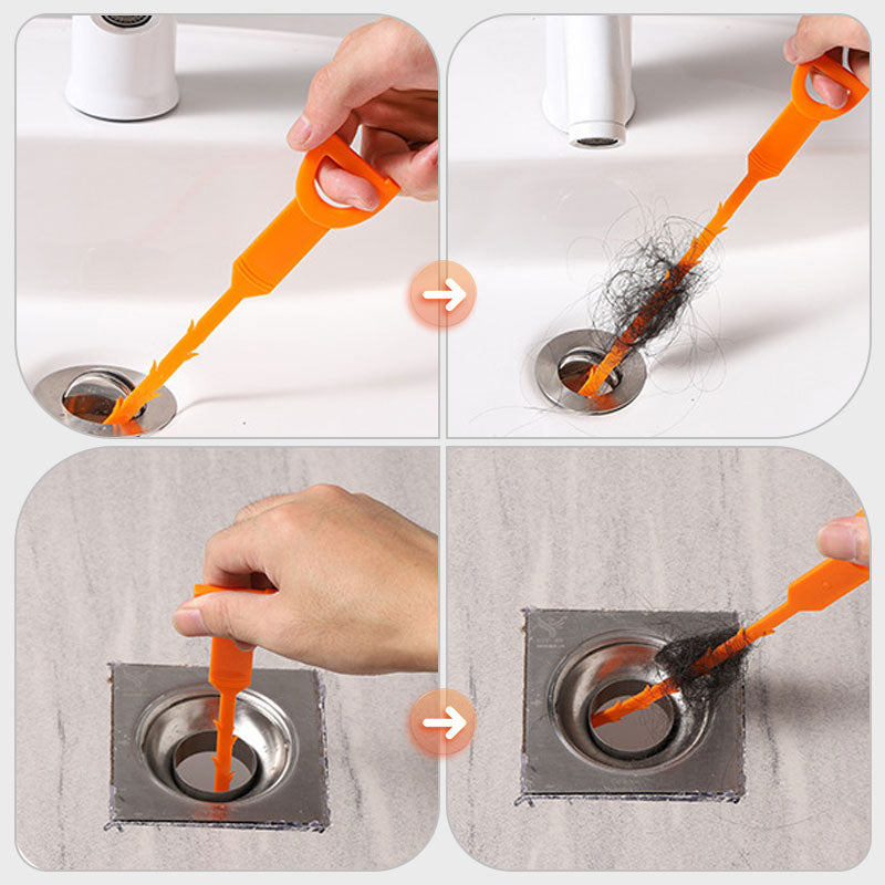 🛠️50% OFF NOW! 20.5‑inch Drain Snake – Flexible Durable Hair Clog Remover Tool, Quick Sink Tub Pipe Dredger, Reusable Drain Cleaner Stick for Bathroom Kitchen Sewer Blockages