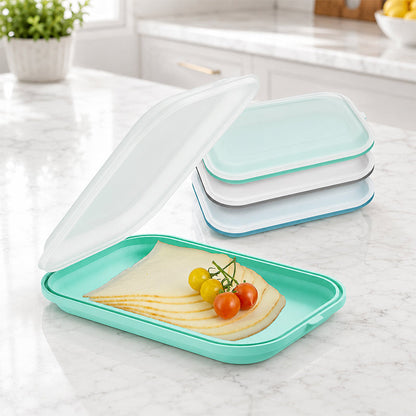 🍱 50% RABATT! ✨ Tragbare Lunchbox aus Silikon – BPA-frei, auslaufsicher & faltbar – Perfekt für Arbeit, Reise oder Picknick – praktisch & nachhaltig 🌿🔥✨