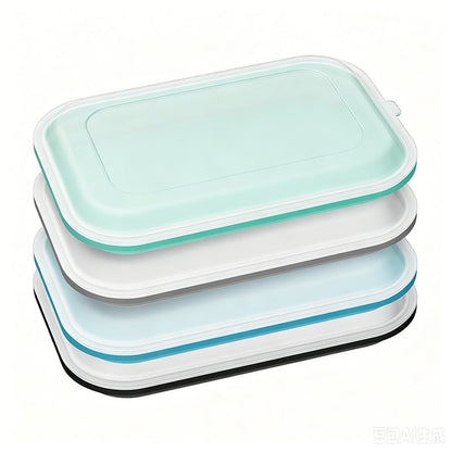 🍱 50% RABATT! ✨ Tragbare Lunchbox aus Silikon – BPA-frei, auslaufsicher & faltbar – Perfekt für Arbeit, Reise oder Picknick – praktisch & nachhaltig 🌿🔥✨