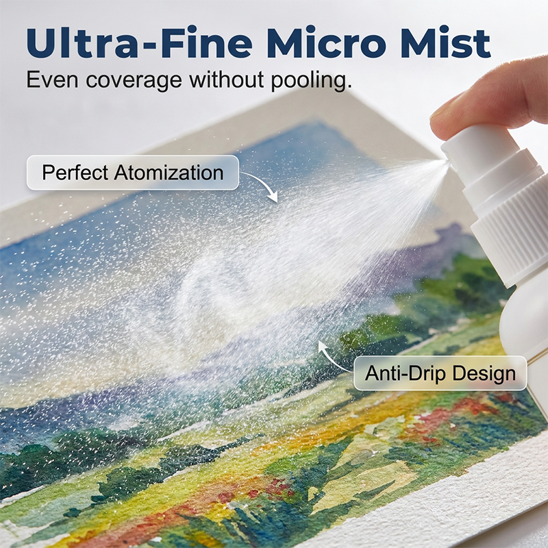 🥳2026 HOT SALE🎨🖌️  Fast Drying Fixative Spray – Protects charcoal & pastels from smudging. Ultra‑fine mist, no drips. Matte finish, colours stay true! 🛡️✨