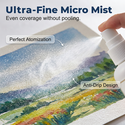 🥳2026 HOT SALE🎨🖌️  Fast Drying Fixative Spray – Protects charcoal & pastels from smudging. Ultra‑fine mist, no drips. Matte finish, colours stay true! 🛡️✨