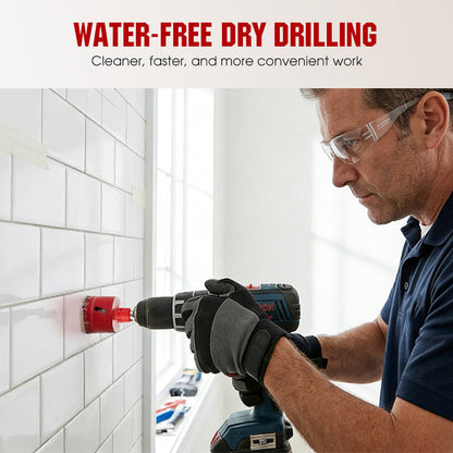 📢📢50% OFF !! ⏰Professional Dry Drilling Hole Saw Kit (6-35mm)