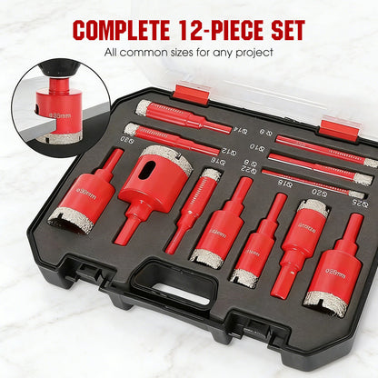 📢📢50% OFF !! ⏰Professional Dry Drilling Hole Saw Kit (6-35mm)
