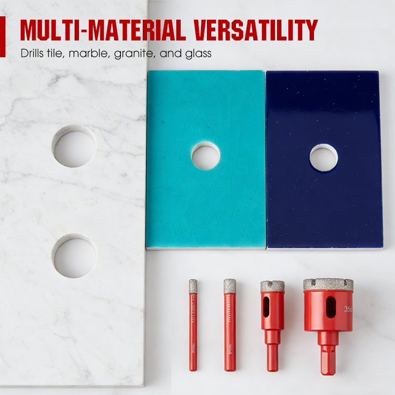 📢📢50% OFF !! ⏰Professional Dry Drilling Hole Saw Kit (6-35mm)