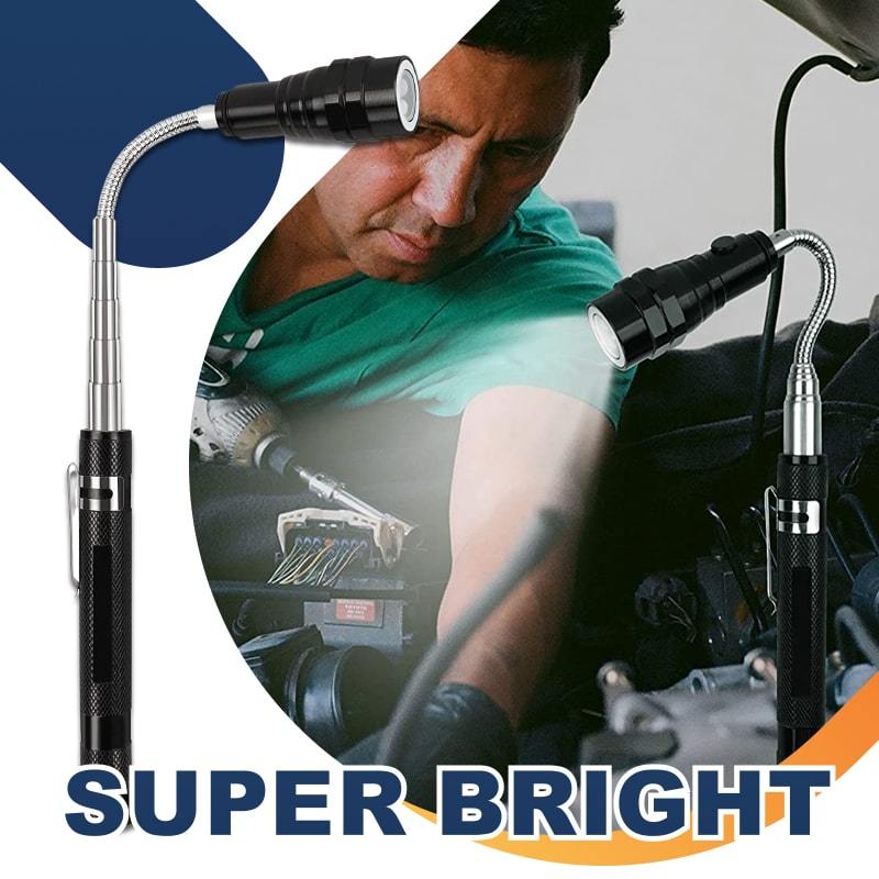🔦 2026 Sale — Over 42,500 Sold!🧲 Multifunctional Magnetic Telescopic Flashlight