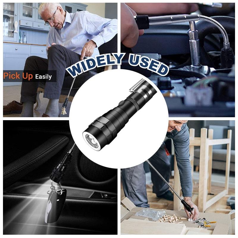 🔦 2026 Sale — Over 42,500 Sold!🧲 Multifunctional Magnetic Telescopic Flashlight