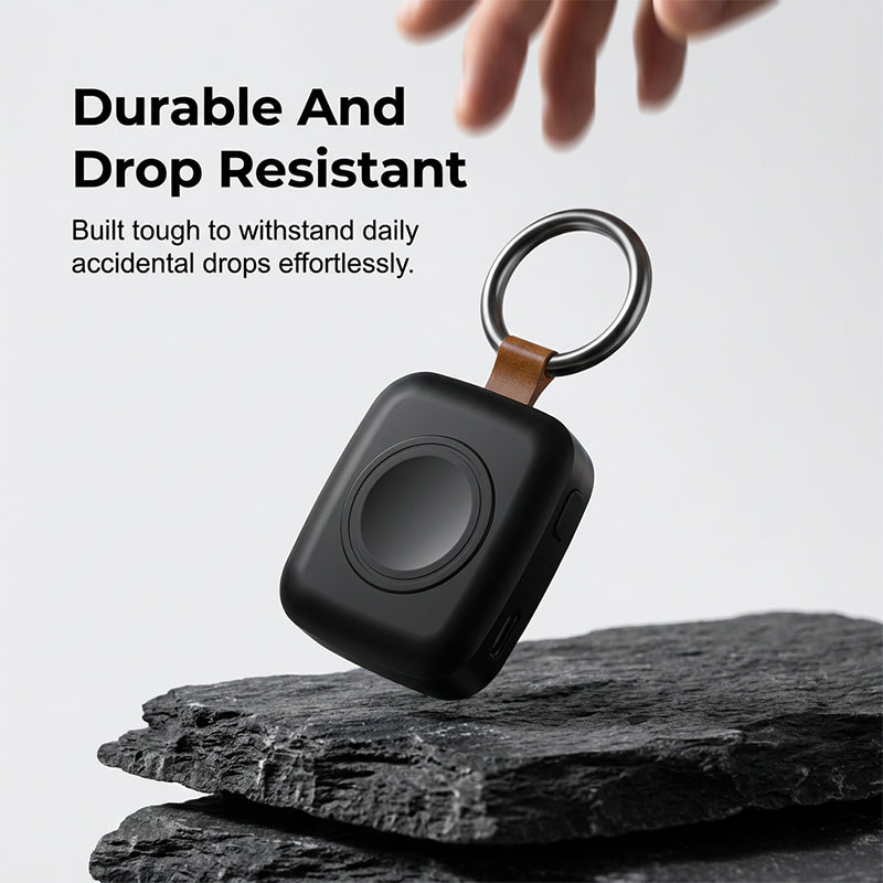⌚🔋 Smartwatch power bank – wireless charger, 1200mAh, Compatible with Apple Watch Series,compact & stylish!
