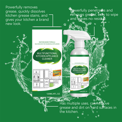 Multi-purpose kitchen appliance cleaner (spray)