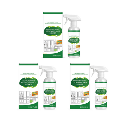 Multi-purpose kitchen appliance cleaner (spray)