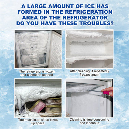 🔥Hot Sale 50% OFF🔥 Stop Chipping Ice! 120ml Fridge De-Icer Spray – Melt Frost in Minutes, No Scraper Needed ❄️