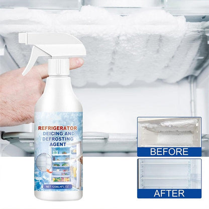 🔥Hot Sale 50% OFF🔥 Stop Chipping Ice! 120ml Fridge De-Icer Spray – Melt Frost in Minutes, No Scraper Needed ❄️