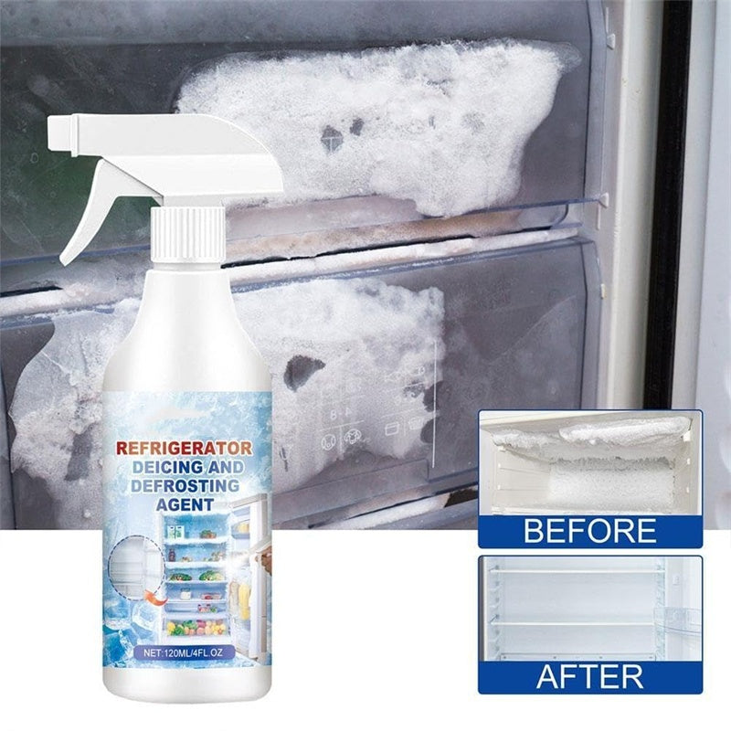 🔥Hot Sale 50% OFF🔥 Stop Chipping Ice! 120ml Fridge De-Icer Spray – Melt Frost in Minutes, No Scraper Needed ❄️