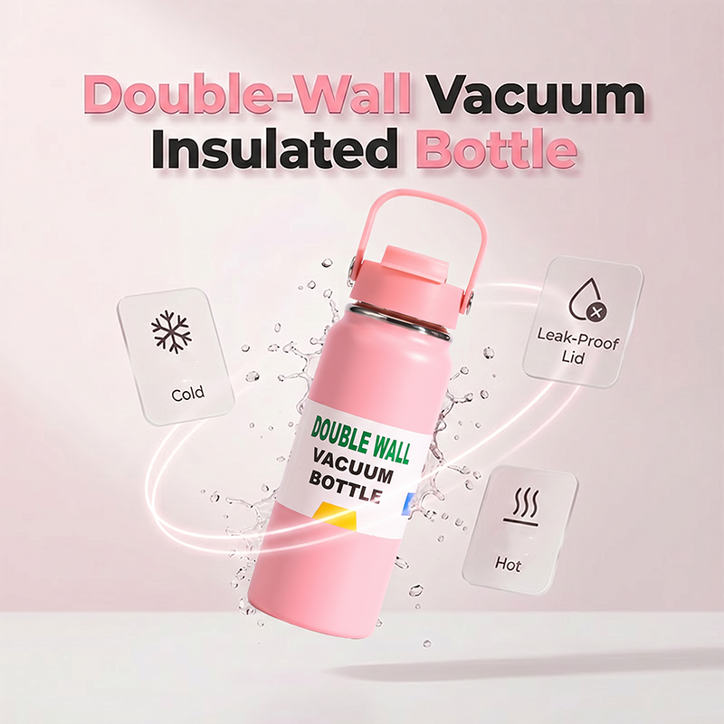 💥Limited Time 48% Off! ❄️Portable heat preservation you can hold! 🔥Premium Stainless Steel Insulated Tumbler