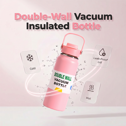 💥Limited Time 48% Off! ❄️Portable heat preservation you can hold! 🔥Premium Stainless Steel Insulated Tumbler