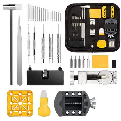❄️Summerfresh 50% OFF!⌚72/147-Piece Watch Repair Tool Kit – Complete Set for Strap Changes, Bracelet Sizing & Everyday Watch Maintenance