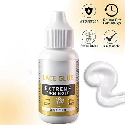 📢📢47% OFF !! ⏰Strong Hold Lace Wig Glue & Remover Combo | Waterproof Long Lasting Wig Adhesive