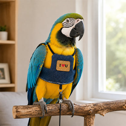💖Breathable Pet Bird Harness Vest☁️