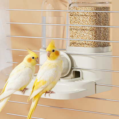 🎁2026 New Arrivals 50% OFF💥2-in-1 Automatic Bird Feeder & Waterer – Anti-waste design, easy refill & clear visibility – Keeps your bird fed & hydrated all day 🧊
