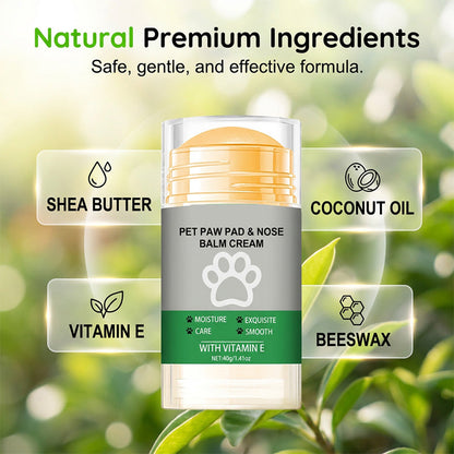 🔥Hot Sale 46% OFF🔥 Moisturizing Pet Paw Balm Stick – Coconut & Beeswax, Lick-Safe, No-Mess 🐾