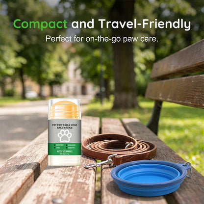 🔥Hot Sale 46% OFF🔥 Moisturizing Pet Paw Balm Stick – Coconut & Beeswax, Lick-Safe, No-Mess 🐾