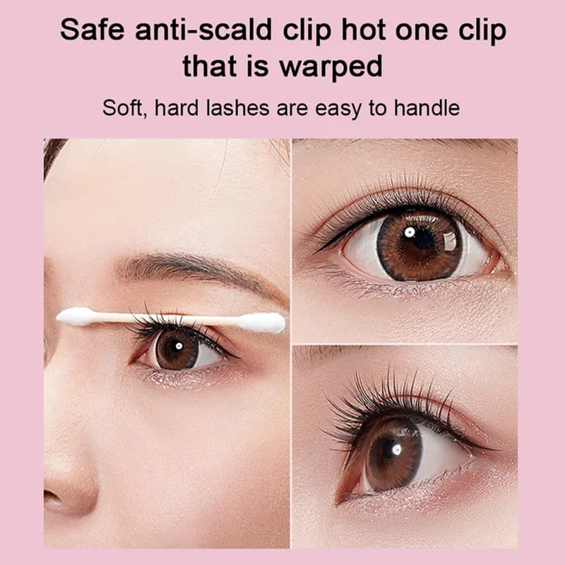 🔥Surprise 50% OFF👩🏻‍🏭Get gorgeous eyelashes back！✨️Rechargeable Electric Heated Eyelash Curler