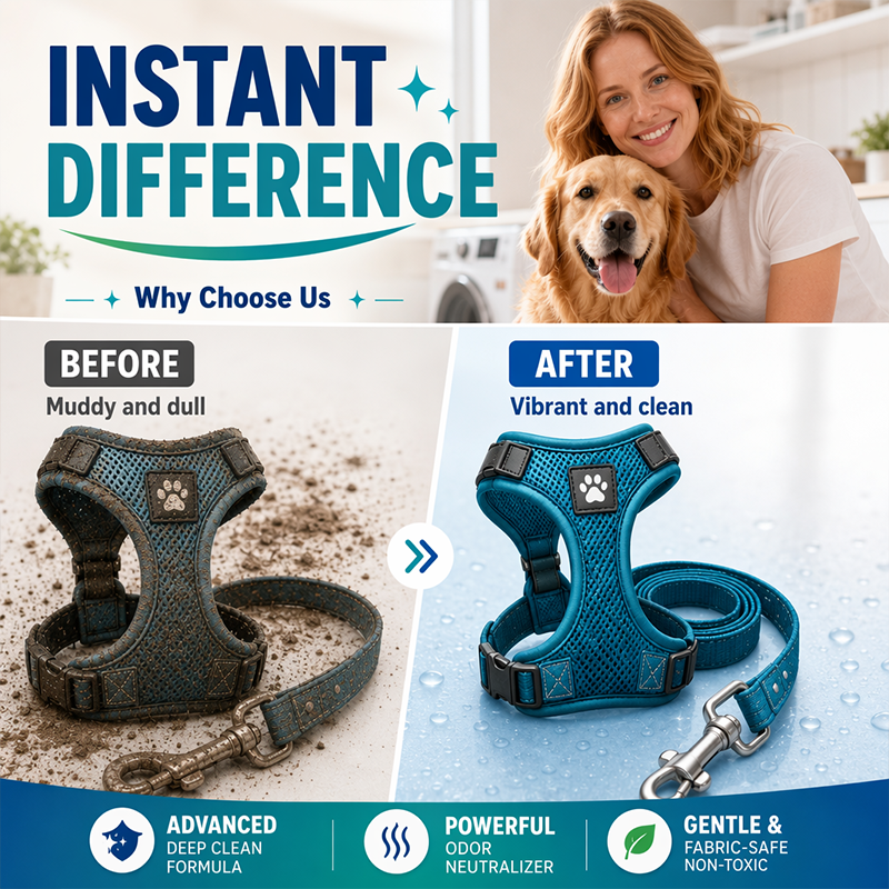 Pet Harness and Leash Cleaner Spray