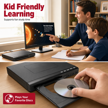🎉 2026 Sale — Over 34,000 Sold!📀Home HD DVD Media Player – 1080p, Dolby 5.1, USB Direct Read 🎬