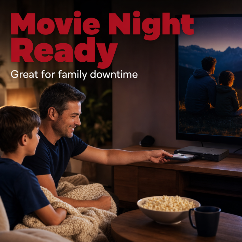 🎉 2026 Sale — Over 34,000 Sold!📀Home HD DVD Media Player – 1080p, Dolby 5.1, USB Direct Read 🎬