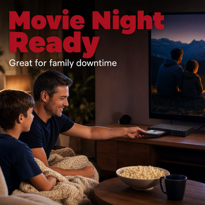 🎉 2026 Sale — Over 34,000 Sold!📀Home HD DVD Media Player – 1080p, Dolby 5.1, USB Direct Read 🎬