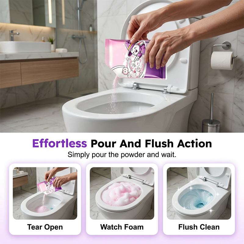 🥳2026 HOT SALE🥳💞50K+ SOLD!🧽💨 50% OFF! Automatic Foaming Toilet Cleaner – No scrubbing, foam dissolves stains & limescale. Fresh peach scent – safe for all pipes. A bathroom must! 🍑✨