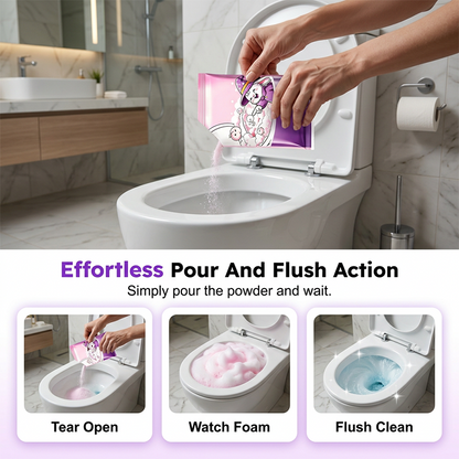 🥳2026 HOT SALE🥳💞50K+ SOLD!🧽💨 50% OFF! Automatic Foaming Toilet Cleaner – No scrubbing, foam dissolves stains & limescale. Fresh peach scent – safe for all pipes. A bathroom must! 🍑✨