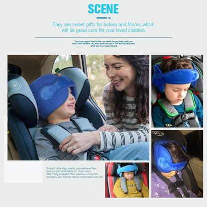 🎉 2026 Sale — Over 11,000 Sold! 💞 Kids Car Sleeping Head Support Band