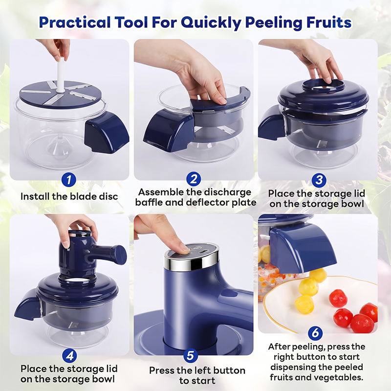 Electric Fruit Peeler & Mixer
