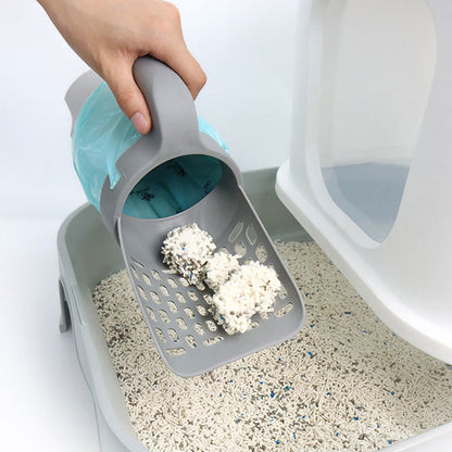 Nice gift* 2 in 1 Cat Scoop Integrated Shovel Bucket