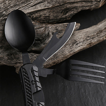 🏕️4-In-1 Outdoor Folding Multifunctional Tableware