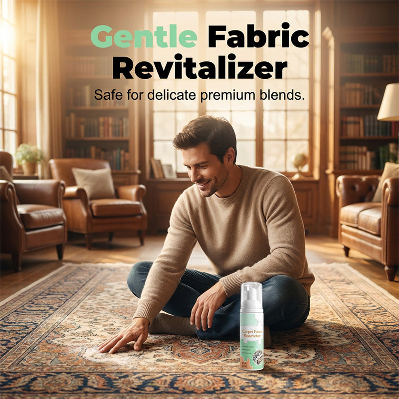 🔥Limited Time Promotion 49% OFF🔥Waterless Carpet Foam Stain Remover with Towel