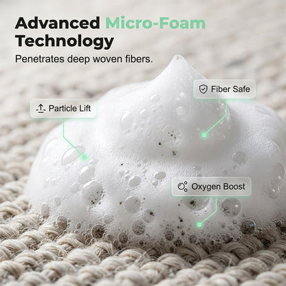 🔥Limited Time Promotion 49% OFF🔥Waterless Carpet Foam Stain Remover with Towel